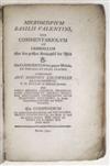 (BASILIUS VALENTINUS.) Kirchweger, Anton Joseph. Microscopium Basilii Valentini. 1790